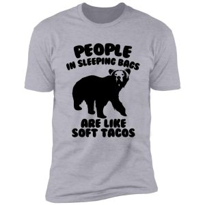 camping humor - bear food shirt