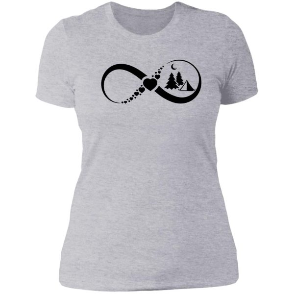 camping infinity lady t-shirt