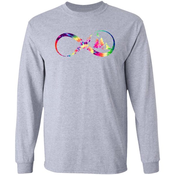 camping infinity tie dye long sleeve