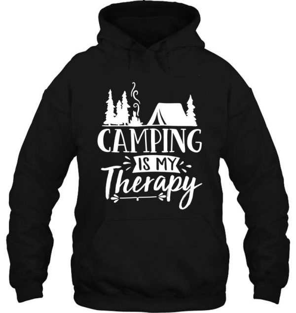 camping is my therapy t shirt 1 hoodie