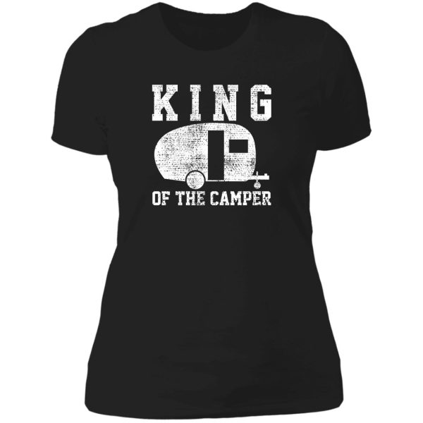 camping king lady t-shirt