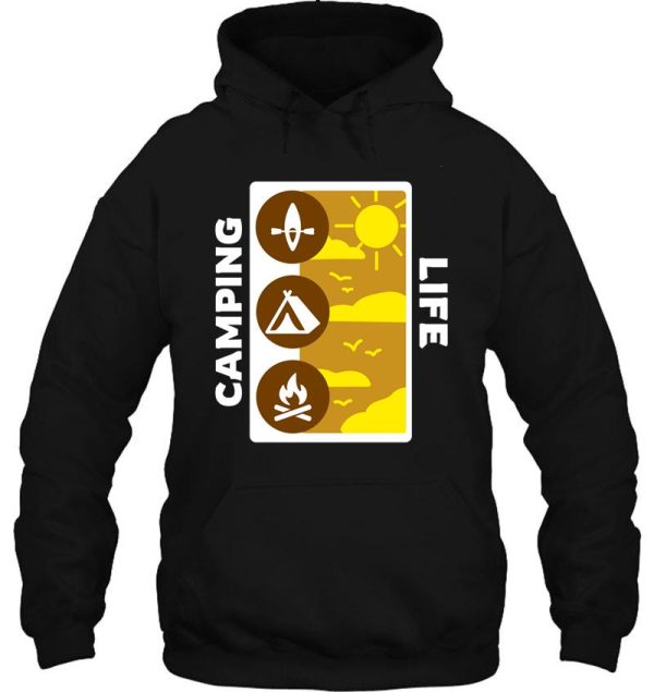 camping life hoodie