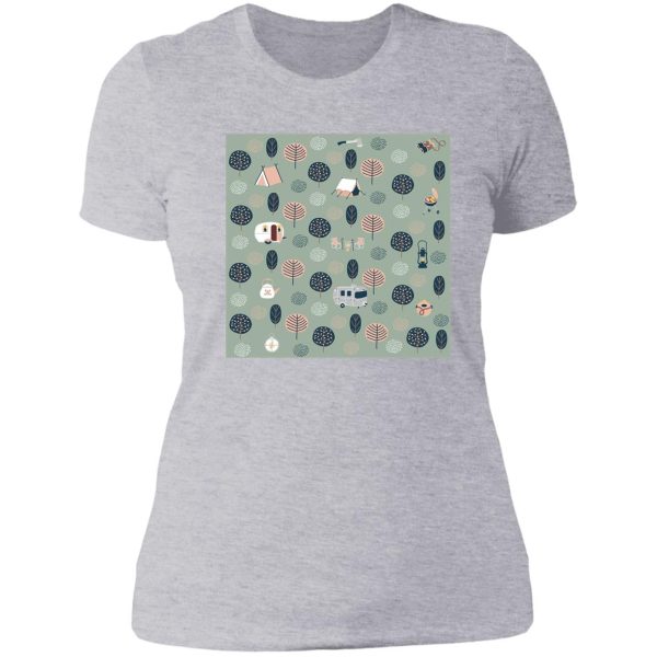 camping life lady t-shirt