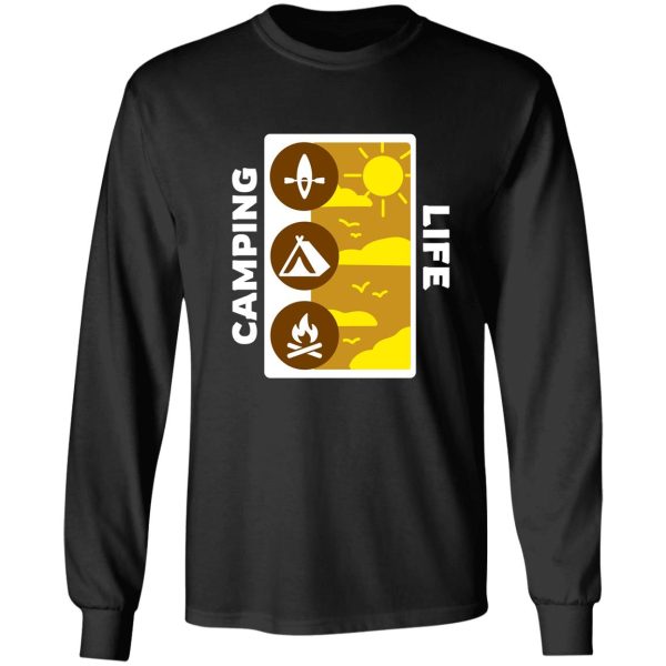 camping life long sleeve