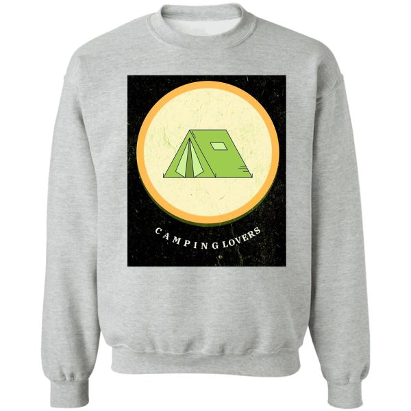 camping lovers campers sweatshirt