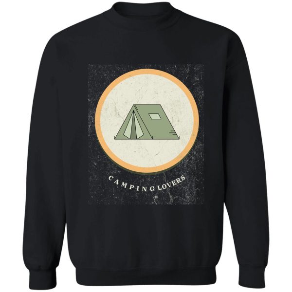 camping lovers camping life sweatshirt