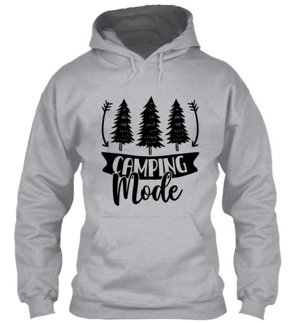 camping mode cool camping gift hoodie