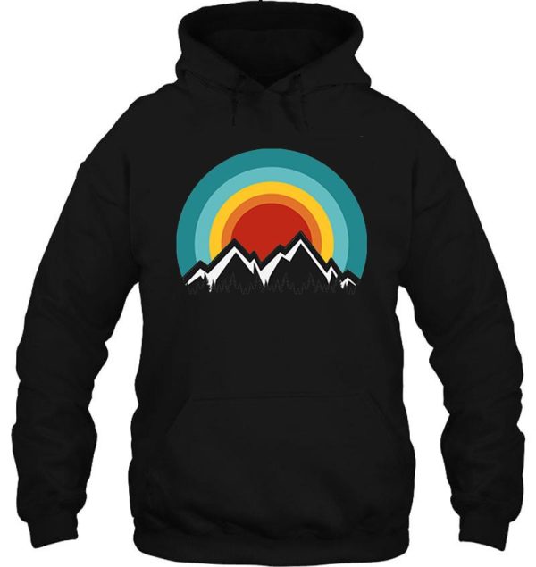 camping mountain hoodie