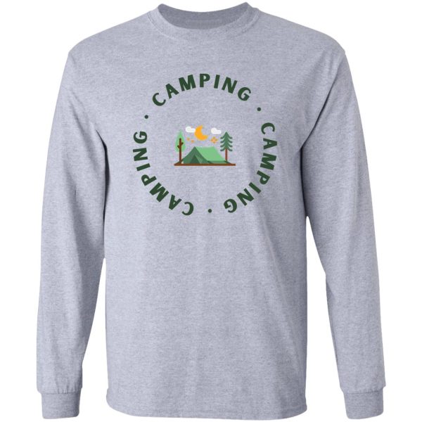camping outdoors-camping long sleeve