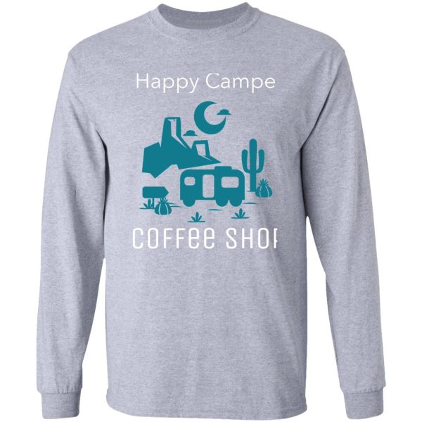 camping outdoors tee long sleeve