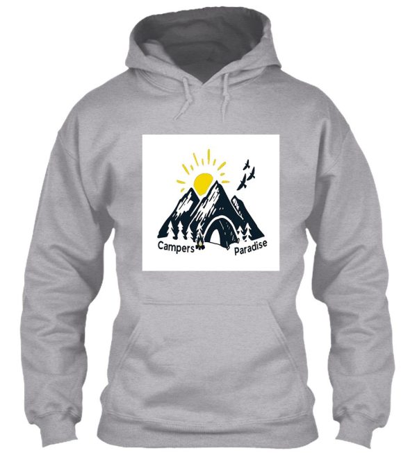 camping paradise campers hoodie