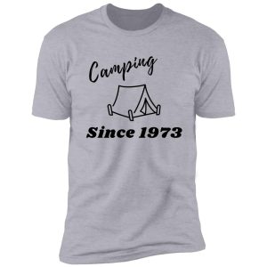 camping pride, 1973 shirt