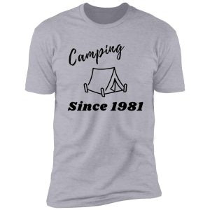 camping pride, 1981 shirt
