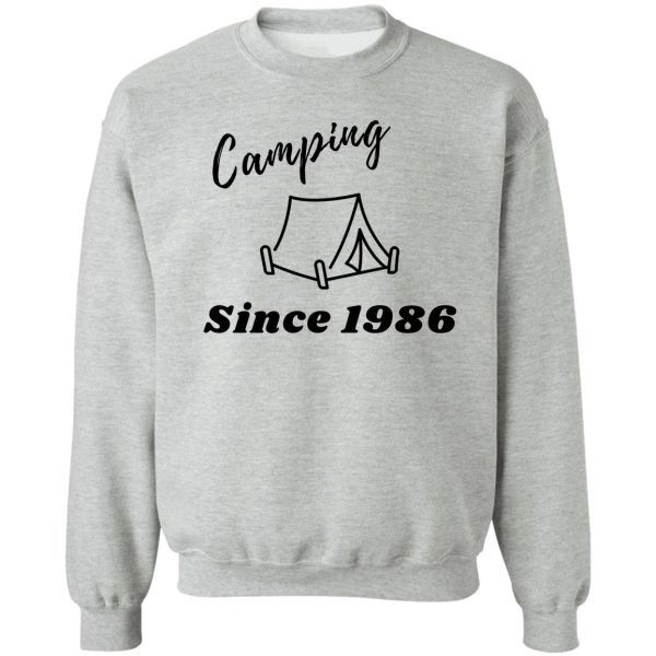camping pride 1986 sweatshirt