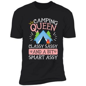 camping queen gift for women who camp shirt