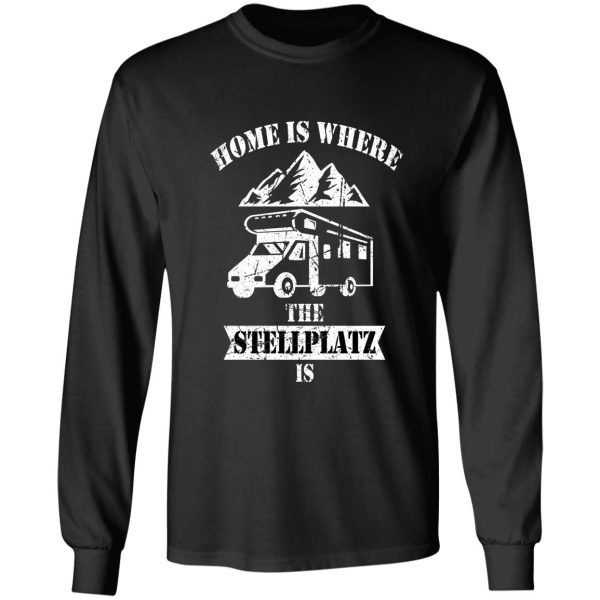 camping saying motorhome caravan gift long sleeve