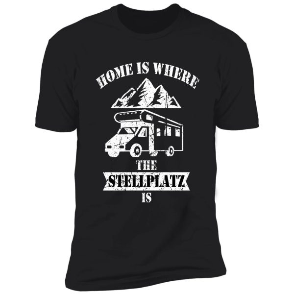 camping saying motorhome caravan gift shirt