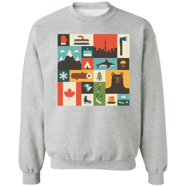 camping sign sweatshirt