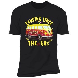 camping since the '60s for camping seniors and experts shirt