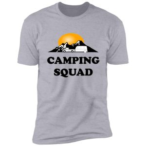 camping squad - camping family group trip 2021 shirt