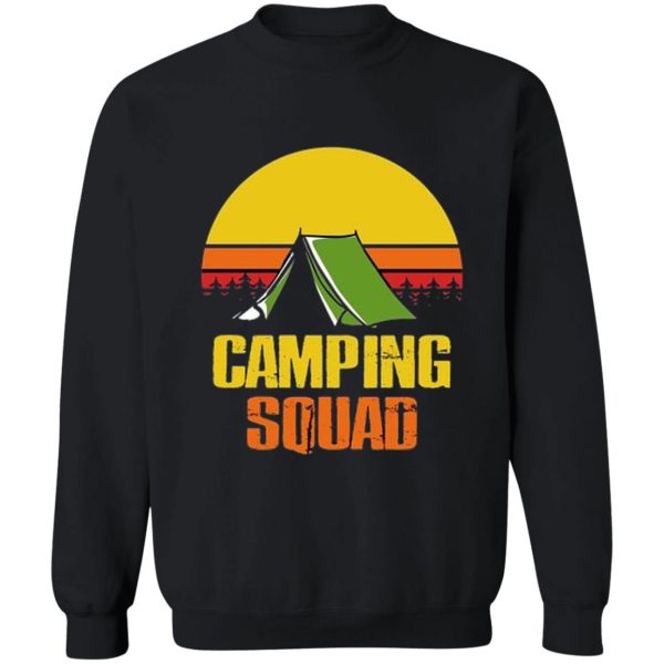 camping squad gifts for camping sweatshirt