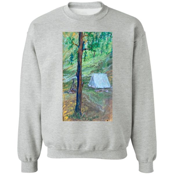 camping sweatshirt