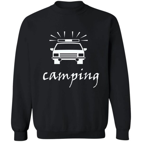 camping sweatshirt