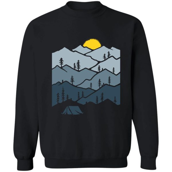 camping sweatshirt