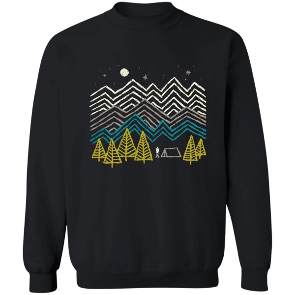 camping sweatshirt