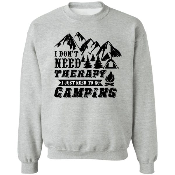 camping sweatshirt