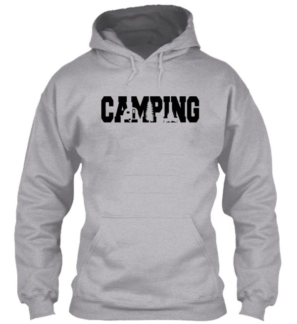 camping t-shirt hoodie