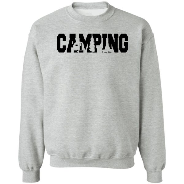 camping t-shirt sweatshirt