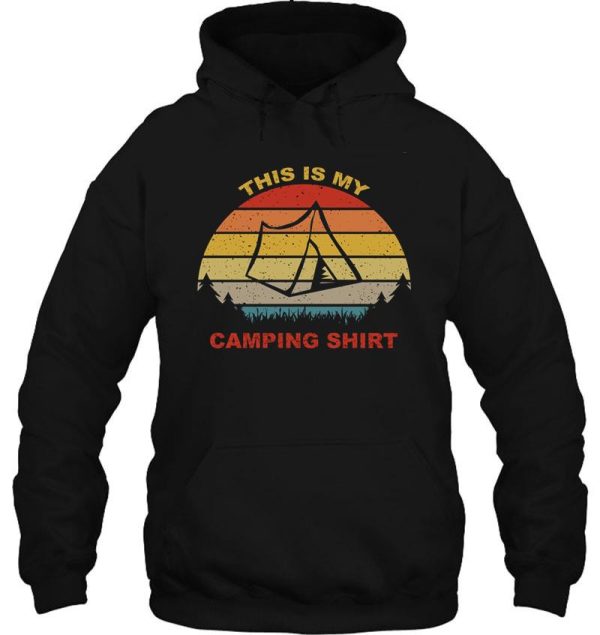 camping tent hoodie