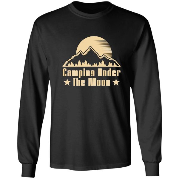 camping under the moon 8 long sleeve