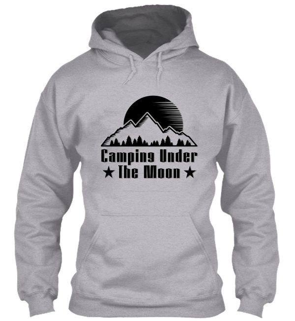 camping under the moon 9 hoodie