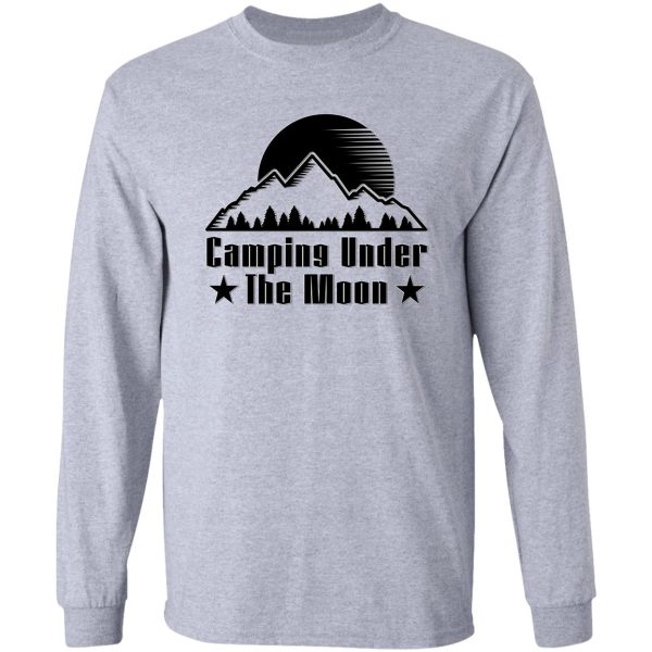 camping under the moon 9 long sleeve