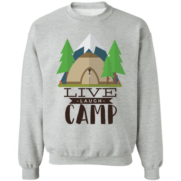 camping wilderness sweatshirt