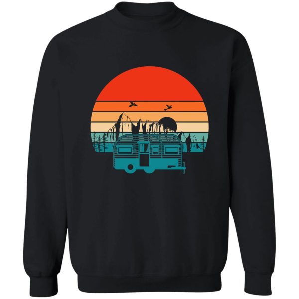 camping with a car campers van weekend forecast camping with a chance of drinking sweatshirt