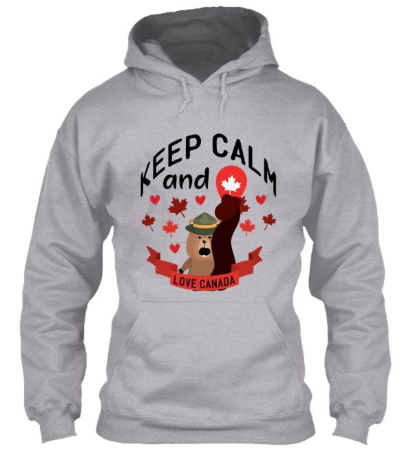 canada hunter funny design hoodie