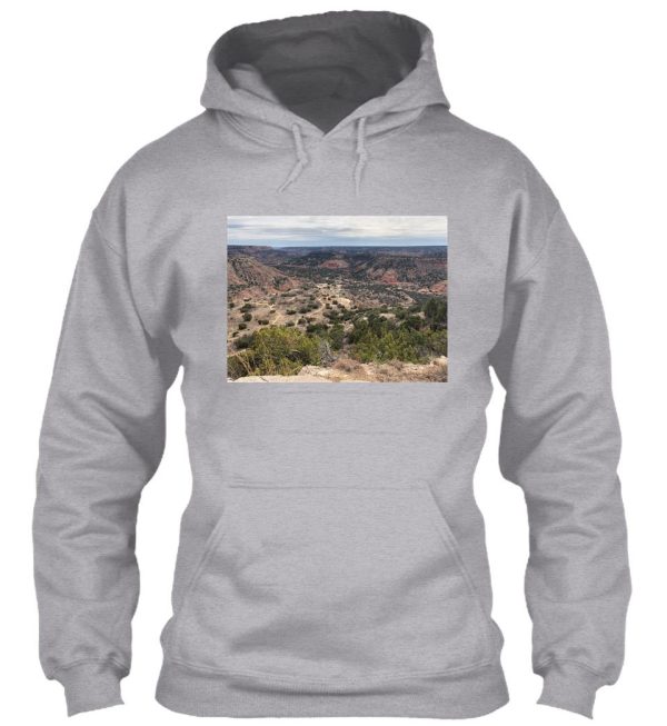 canyon overlook view hoodie