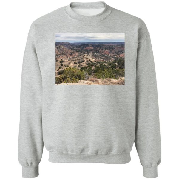 canyon overlook view sweatshirt