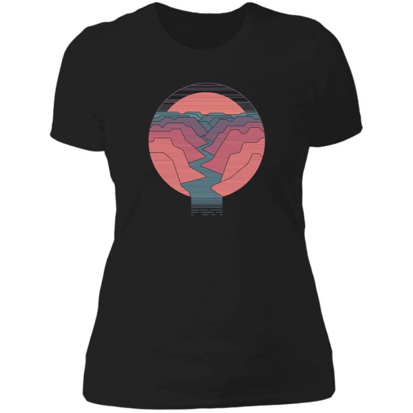 canyon river lady t-shirt