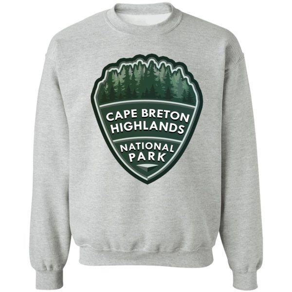 cape breton highlands national park simple sweatshirt