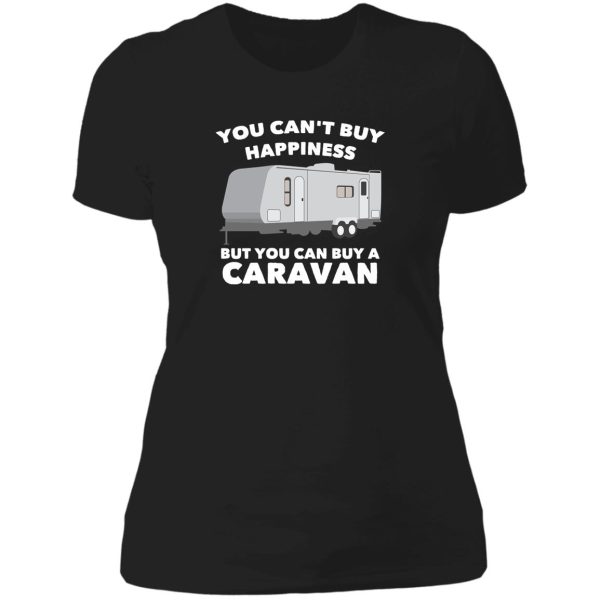 caravan lady t-shirt