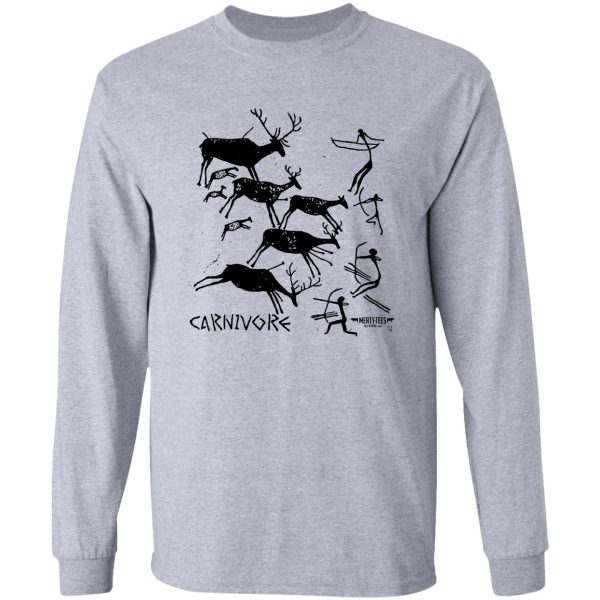 carnivore cave painting long sleeve