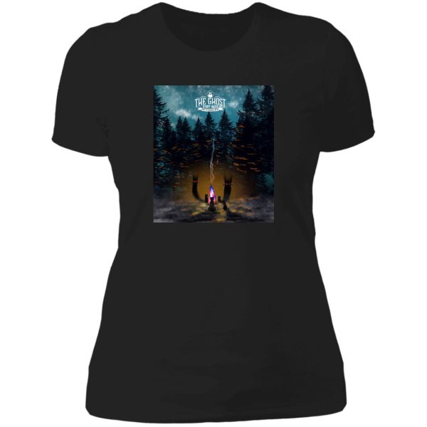 catfire tails lady t-shirt