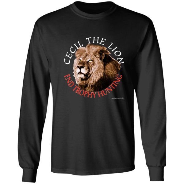 cecil the lion long sleeve