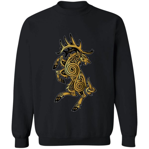celtic elk rampant sweatshirt