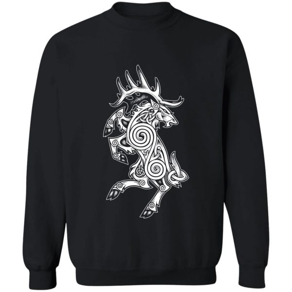 celtic elk rampant sweatshirt