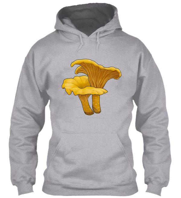 chanterelles (edible mushroom series) hoodie